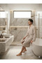 Design Cotton of Piqué Bathrobes (Summer-Winter) - 2