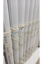 Luxury Tasseled Apartment Sheer Curtain Model 1E3Floor Pleated - 3