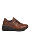 Tan Genuine Leather Women's Casual Shoes - 2