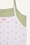 100% Cotton Floral 2-Piece Undershirt for Girls G8645A826Sp - 4