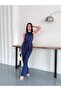 Halter Neck Stylish Wear-And-Go Double Suit with Belted Trousers - 4