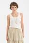 Women's Knitwear Knitted Sleeveless Design Athlete Blouse
