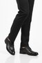 Premium Black Genuine Leather Anatomical Men's Classic Shoes 693 m