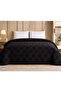 Trendy Embos Double Blanket (220X240)-Art Deco Jet Black