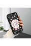 حافظة سيليكون سوداء متوافقة مع هاتف iPhone 7 Plus/8 Plus مع حماية للكاميرا ضد الصدمات