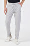 Men's Slim Fit Soft Fabric Stretch Fabric Double Leg Jogger Pants Gray