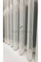 Nice Embroidered Modern Living Room Sheer Curtain Model 1E3 Floor Pleated - 4