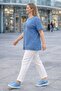 Cedy - Women's Special Design Flexible, Sequined, Lace Detailed Washable Plus Size T-Shirt C100200 - 8