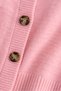 Women's Vita-251 Puli Long-Sleeved Knitwear Cardigan Pink - 4