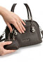 Original Justpolo Small Size 4-Compartment Soft Leather Women's Clutch Bag Shoulder Bag 7030 - 5