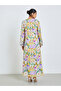 Floral Print Beaded Mukhawar Jalabiya - 5