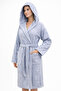100% Cotton Velvet Export Surplus Unisex Bathrobe - High Quality - 2