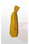 Junior Jno102 Yellow Long Hooded Waterproof Raincoat with Pockets - 3