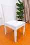 Quality Lycra Piece Fabric Checkered Pattern Chair Cover, Elastic, Stretchy Piece Chair Cover 1 Piece - 3
