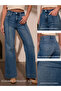 Women High Rise Front Pintuck Straight Leg Jeans - 2