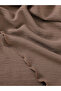 Tan Solid Hijab - 3