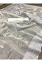 White Organza Saree for Women with Unstitched blouse - 2