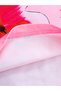 Girls Pink Graphic Print Long Sleeve Dress - 6
