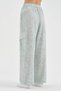 Women's Printed Fabric Detailed Balloon Fit Design Trousers - 4