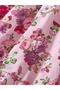 Girls Floral Print Sleeveless Ruffle Hem Dress - 5