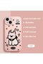 iPhone 14 Compatible Cute Dog Patterned , High Quality Silicone Phone Case
