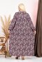 Women's Plus Size Long Sleeve Woven Cotton Pack Maternity Dress - 5