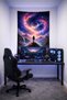 Aesthetic Landscape Wall Covering– Quality Fabric, Gamer Room Decor Tapestry Wall Rug Pc - 2