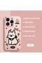 iPhone 15 Pro Compatible Cute Dog Patterned High Quality Silicone Phone Case