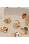 Heart Model 10-Piece Hair Earrings, Charm, Knitted Ornament - 4