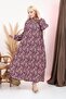 Women's Plus Size Long Sleeve Woven Cotton Pack Maternity Dress - 6