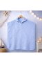 100% Cotton Soft Towel for Girls and Boys, Sea Beach, Pool, Bath Hooded Poncho/Patterned Blue - 2