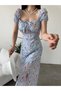 Rochie babydoll blue - 4
