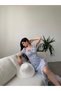 Rochie babydoll blue