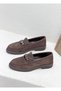 26by04-147 Genuine De Leather Adin Loa Loafers Akkabi Buckle Detail Daily Comfortable Sole Classic Shoes - 2