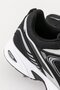 Women's Daily Black Lace-Up Sneakers with Wedge Heel Comfortable Athletic Shoes - 4