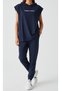 Women's 100% Cotton Oversized Hooded Sleeveless T-Shirt - 2