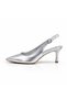 Stylish Women's Stiletto Shoes Genuine Leather 6 cm Heeled Pointed Toe Classic Heeled Shoes - 3