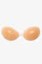Women'S, Skin-Colored, Push-Up, Supported, Adhesive Covered, Silicone Bra - 2