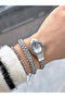 Premium Snake Model Wrapped Women's Wristwatch 23 mm - 6