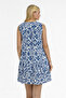 Women's Dress - Patterned Salda Dress with Ruffles - 3095 - 2