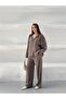 Women's Mink Pocketed Cupralı Modal Top and Bottom Set Frv0158 - 3