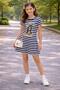 Children's Dress with Built-In Shorts