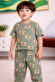 Boys’ Pajama Set – All-Over Tiger Print Cotton Nightwear (2-Piece Set) - 2