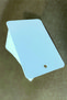 White Unprinted Cards with Oval Holes 100 Pieces 5.2 X 8.4 cm - 4