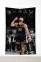 Stephan Curry Nba Wall Tapestry– Quality Fabric, Gamer Room Decor Tapestry Wall Rug Si - 3