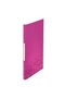 WOW presentation folder, PP, 40 sheets - metallic pink