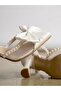 White Mesh Evening Dress Shoes 8.5cm -Feli̇syabuti̇k - 3