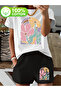 Unisex women's/men's special Printed shorts t-shirt set