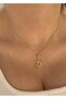 Gold Thin Chain Sun Pendant