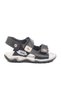 Navy Blue Red Velcro Boys Sports Sandals